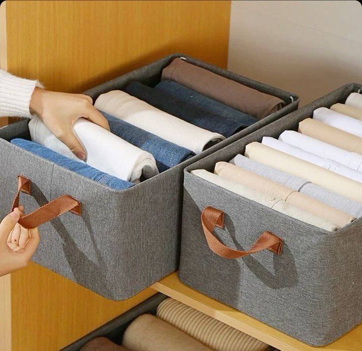 ✔️ Organisateur de rangement pliable pour vêtements