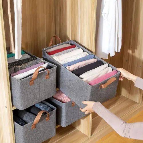 ✔️ Organisateur de rangement pliable pour vêtements