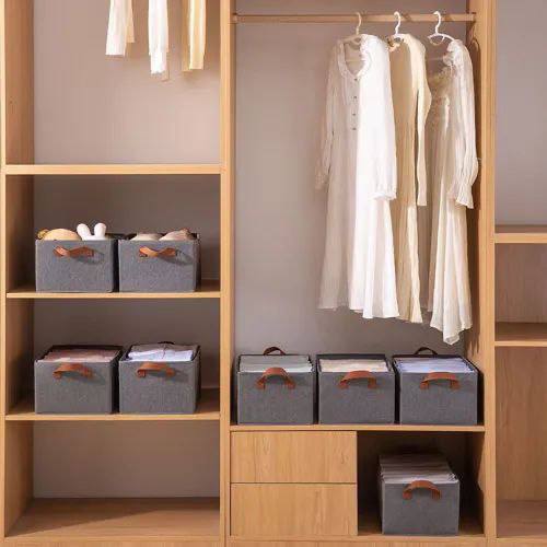 ✔️ Organisateur de rangement pliable pour vêtements