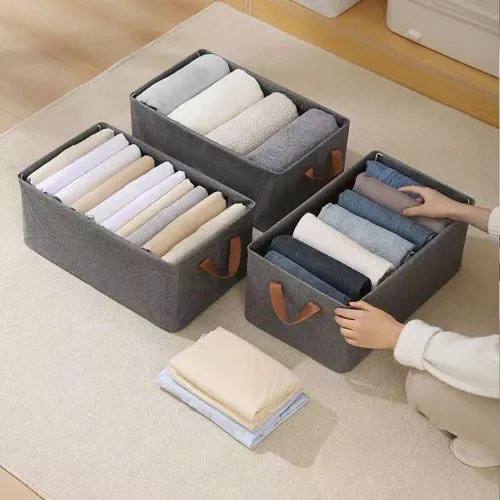 ✔️ Organisateur de rangement pliable pour vêtements